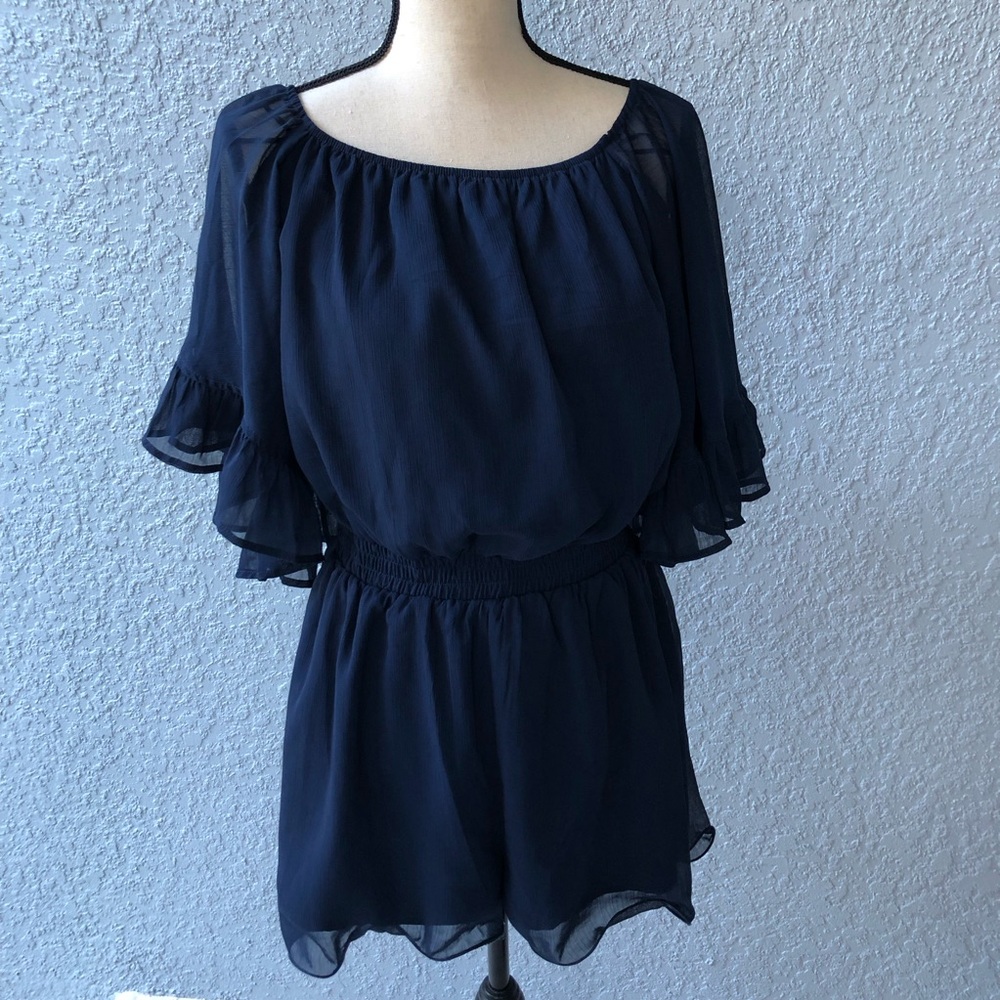 Endless Rose flutter sleeve romper